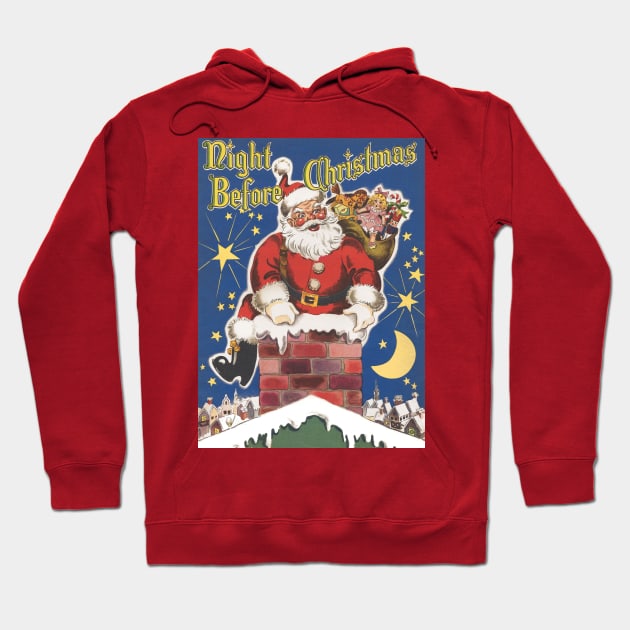 Twas the Night Before Christmas Hoodie by MasterpieceCafe